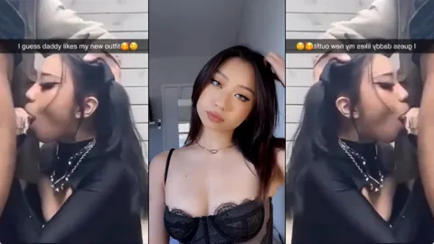 TikTok Clutch Blowjob - Asian