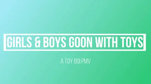 Girls And Boys Goon With Toys