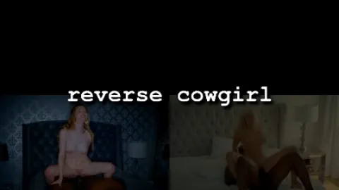 Interracial sex positions compilation