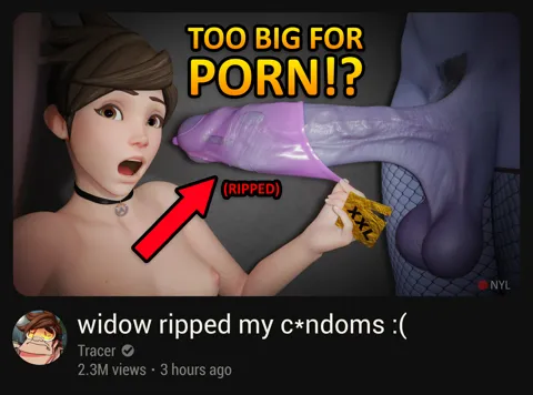 #PURPLED - Futanari Widowmaker HMV