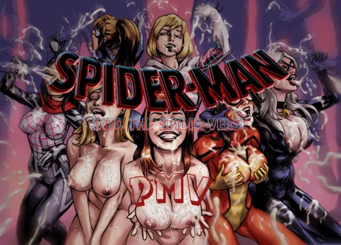 Marvel Spider-Gwen into the spider-verse PMV HMV (Spider-Man Theme Remix)