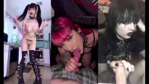 HedonicChurch -- Goth ASMR Splitscreen