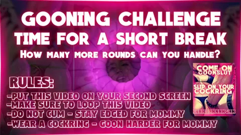 Mommy's Gooning Challenge 1