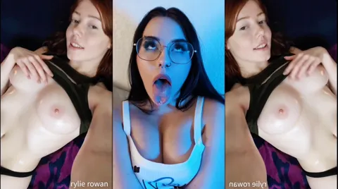 No thoughts Only Thots Split screen 