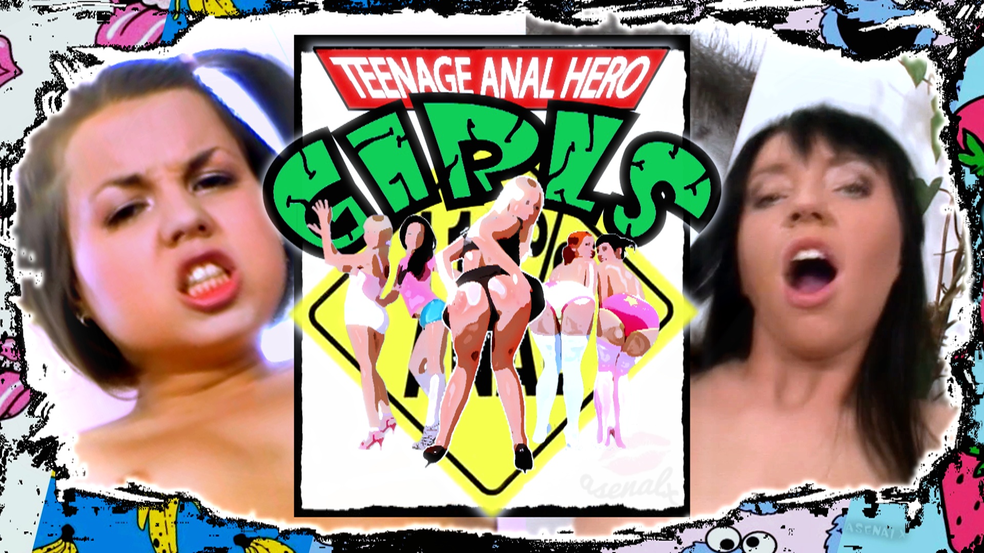 Teenage Anal Hero Girls - Anal Gape Music Video by Asenalx