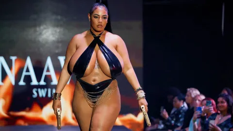 Chunky Runway Models Exposed as Sluts PMV