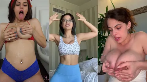 Lactating vs Tiktok Tits vol 1 Alexa Pearl-Sofiiiia Gomez
