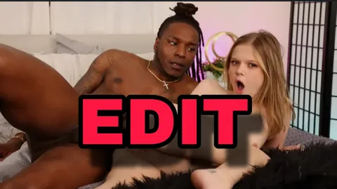 Blonde and black edit