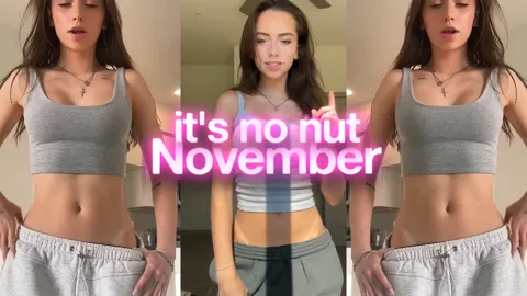 it's no nut november