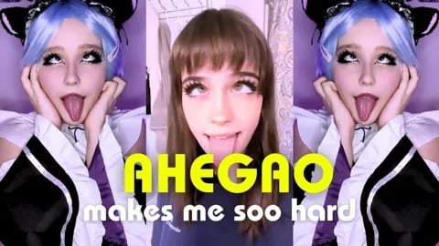 Ahegao makes me soo hard (VR180 Conversion)