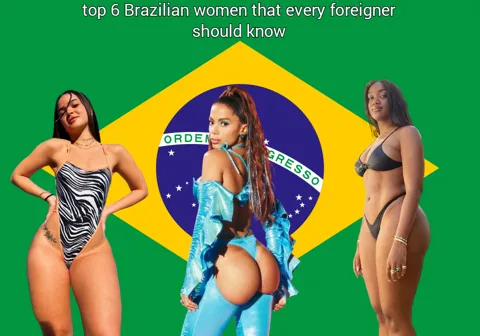 TOP 6 BRAZILIAN GIRLS 