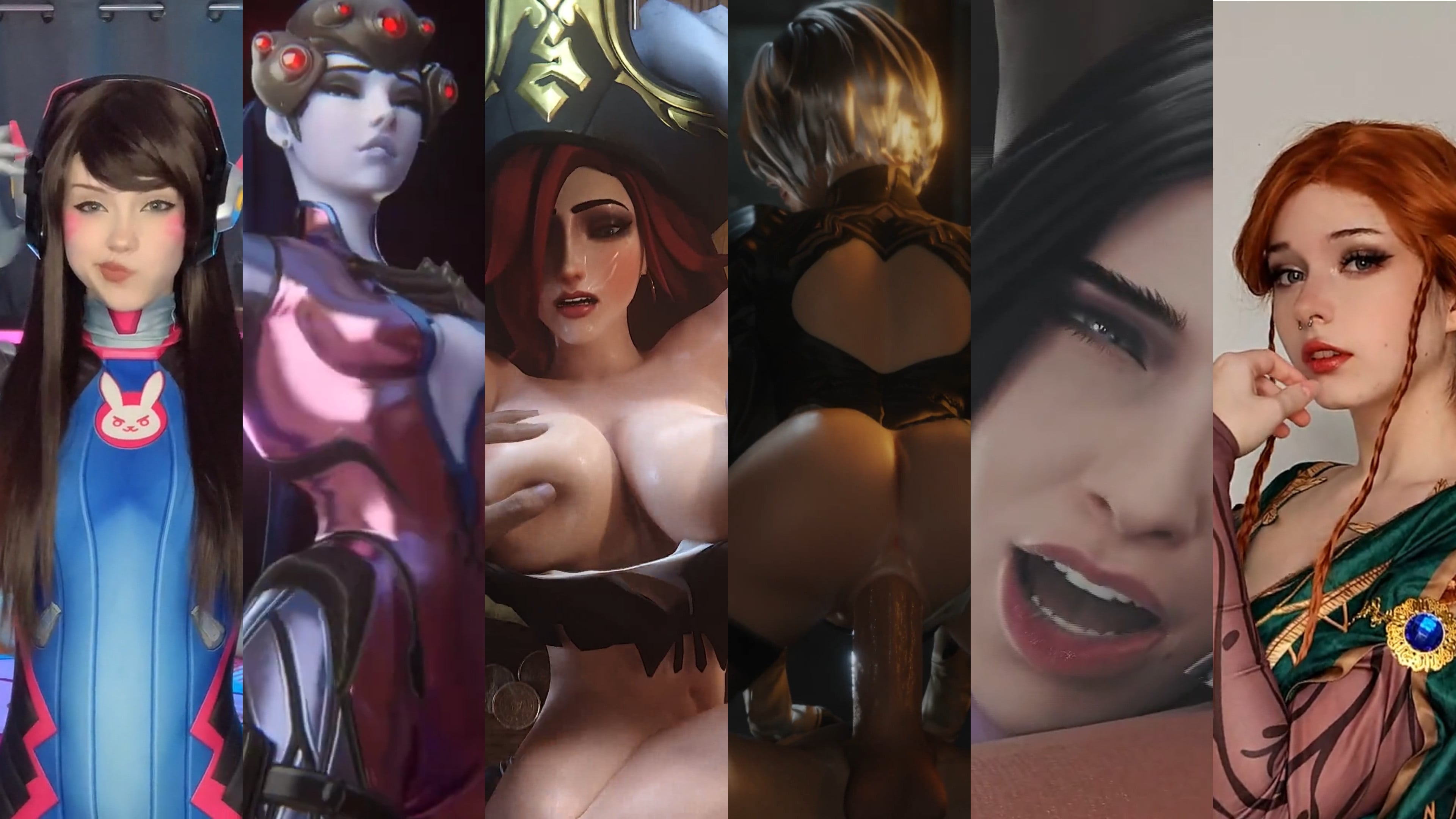 Try Me [Overwatch - League - Witcher - Nier - PMV and HMV]