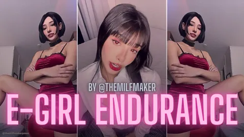 E-Girl Endurance | An NN Cosplay Stamina Trainer PMV