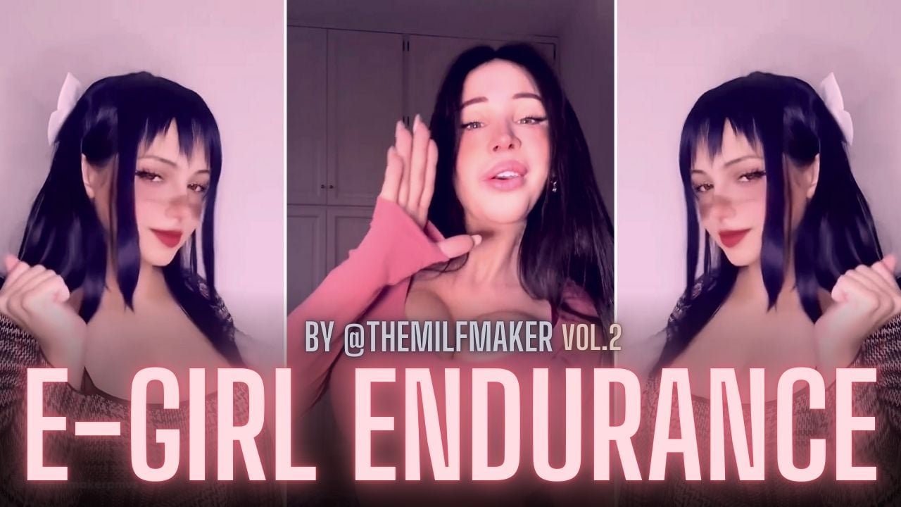 E-Girl Endurance Vol2 | An NN Cosplay Stamina Trainer PMV