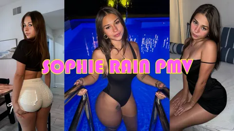 The hottest slut on TikTok - Sophie Rain PMV