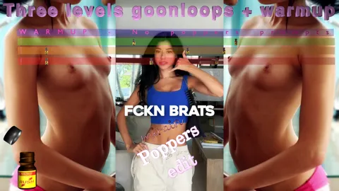 fckn brats - Poppers edit - 3 levels goonloops