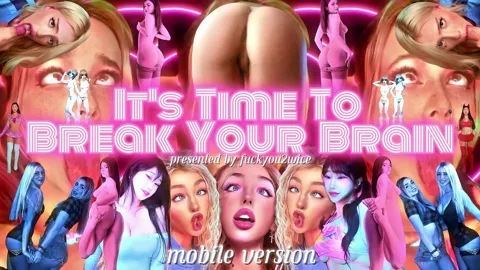 It's Time to Break Your Brain | Mobile Version | Gooning Encouragement and Jerk Off Instructions