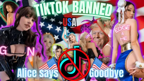 TIKTOK Banned - Alice Delish leaves USA - Goon PMV