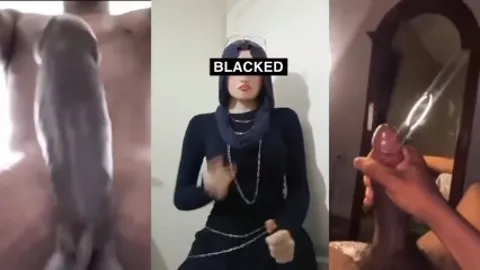 Hijabi Blacked Babecock