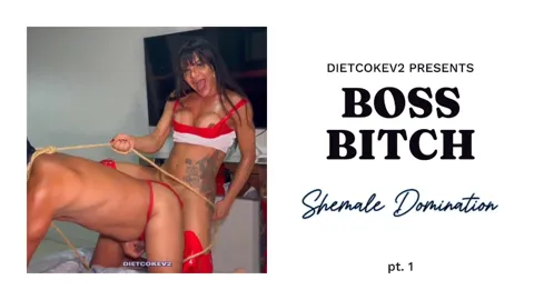 Boss Bitch - Shemale Domination PMV