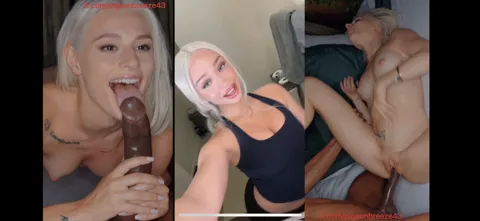 TikTok thots are all fantasizing about taking BBC BBC splitscreen edit 