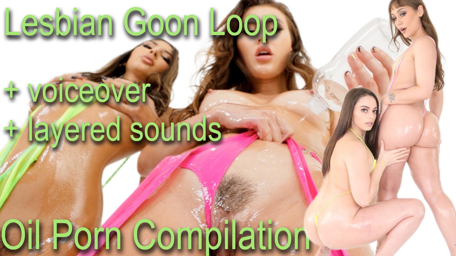 Oiled Lesbian Goon Loop PMV