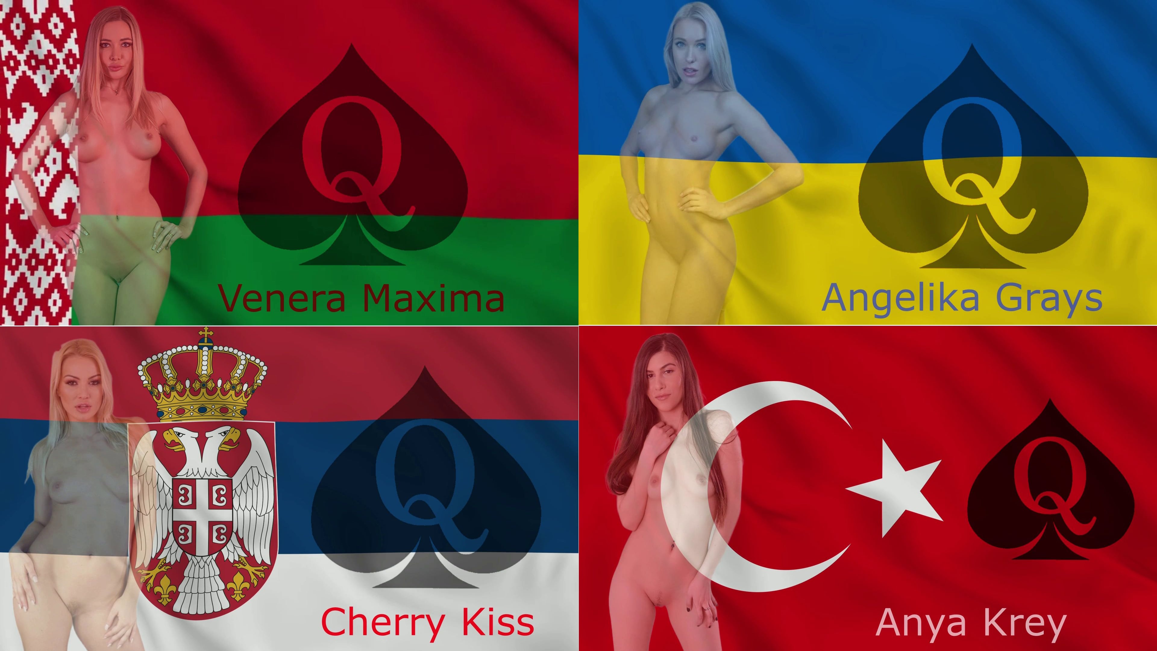 EASTERN EUROPEAN BABES LOVES A DOUBLE BLACK COCK or ONE WHITE GIRL TWO BLACK COCKS - VOLUME 3 (for BBCLove)