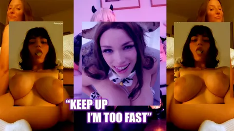 KEEP UP I'M TOO FAST