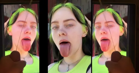 Billie Eilish Cum Tribute