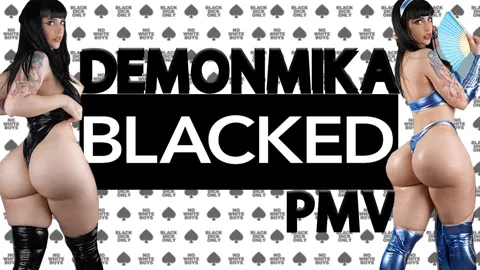 DEMON MIKA BLACKED PMV