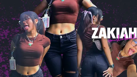 Focus on Zakiah - @muslimbaddie on tiktok