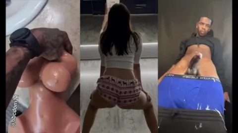 White teen twerk for BBC