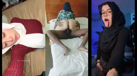 Big Black Cock Pounding Hijabi South East Asian Malaysian Indonesian Pussy in BNWO