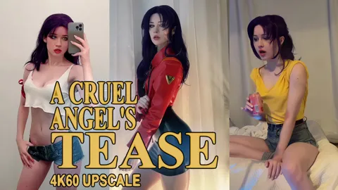 A Cruel Angel's Tease 4k60 upscale