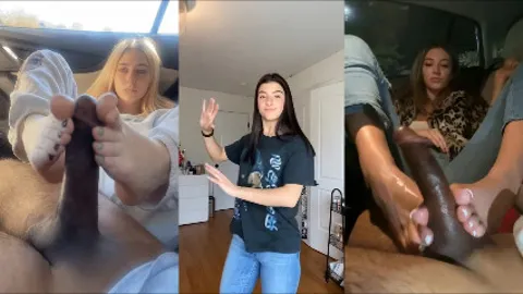 5 Min BBC Compilation Gooning Splitscreen Part 2