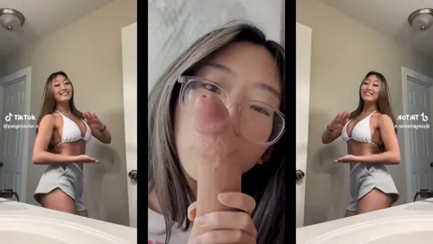 paigetaylors and raya steele splitscreen compilation