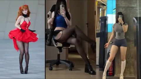 Sexy Asian Douyin Tiktok girl dance mashup tb9