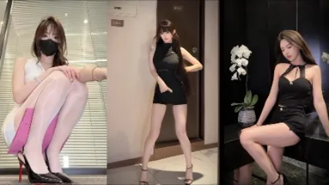 Sexy Asian Douyin Tiktok girl dance mashup tc1