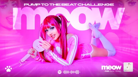 PiNKII Pump to the Beat Challenge Meow