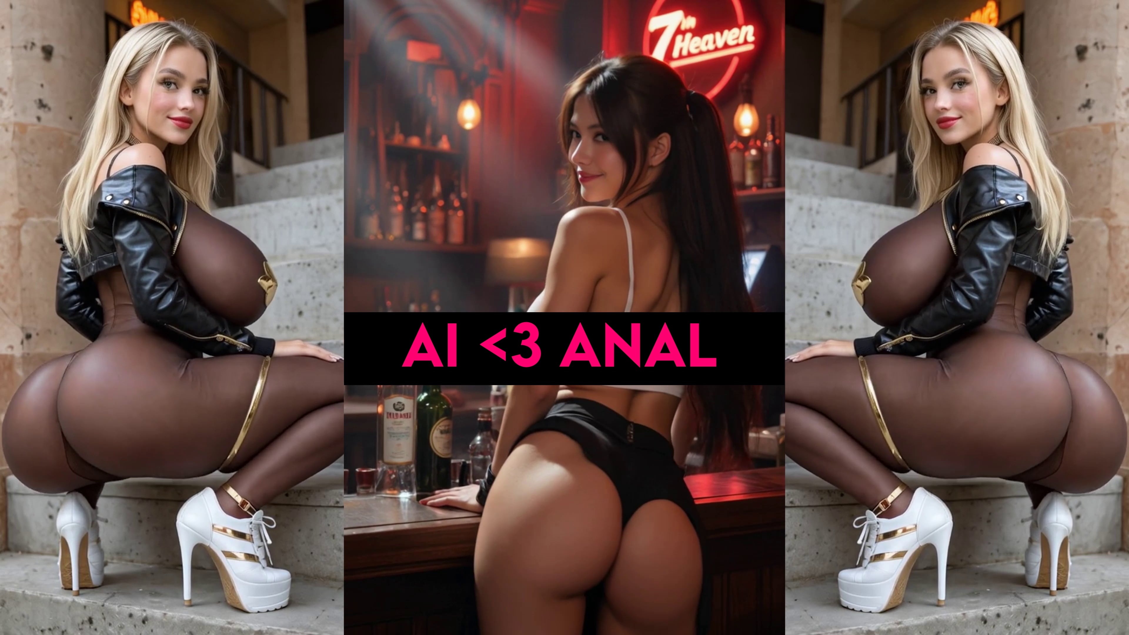 AI LOVES ANAL - Another Anal Gooning PMV
