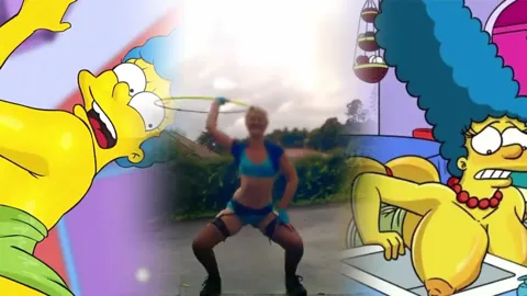 Marge Simpson and Sexy Karen Dance PMV