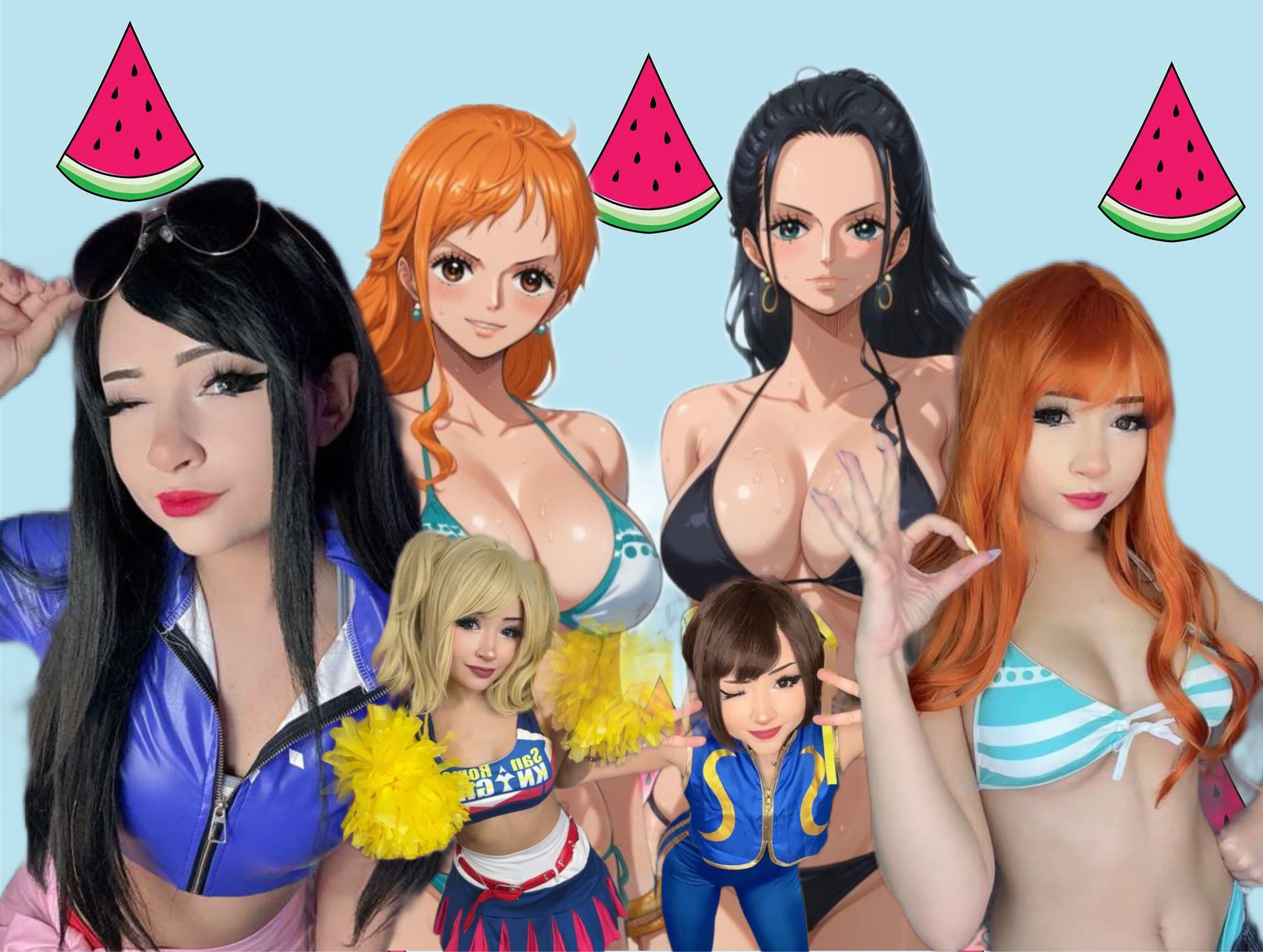 E-Girl 𝙫𝙨 Rule34 | kora aura vs Hentai Waifus