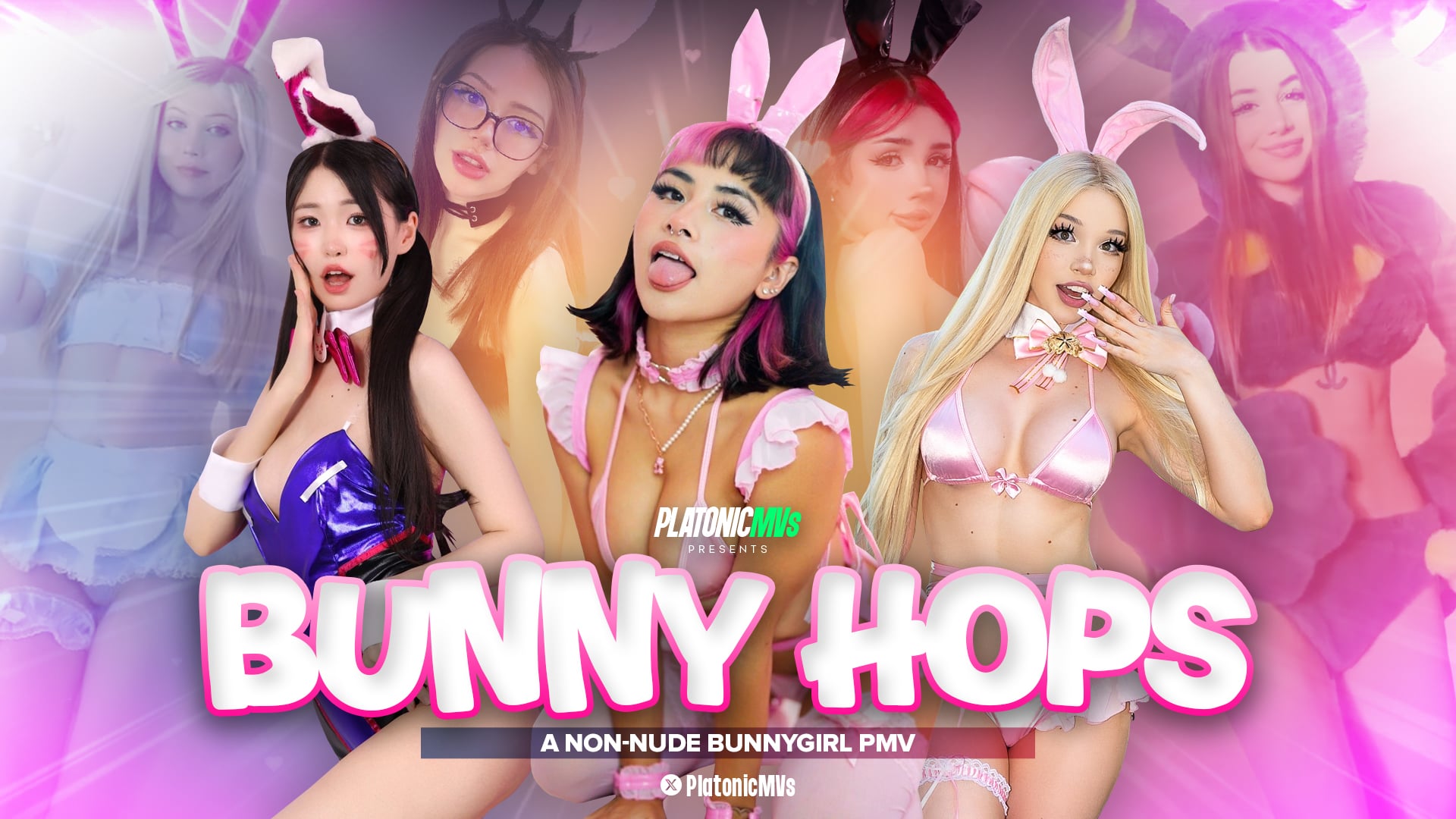 Bunny Hops - A Non-Nude Bunnygirl PMV