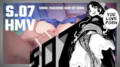 HMV Hentai hardcore edit - Machine gun by Kira