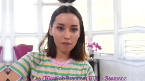 Aria Lee Blowjob Practice