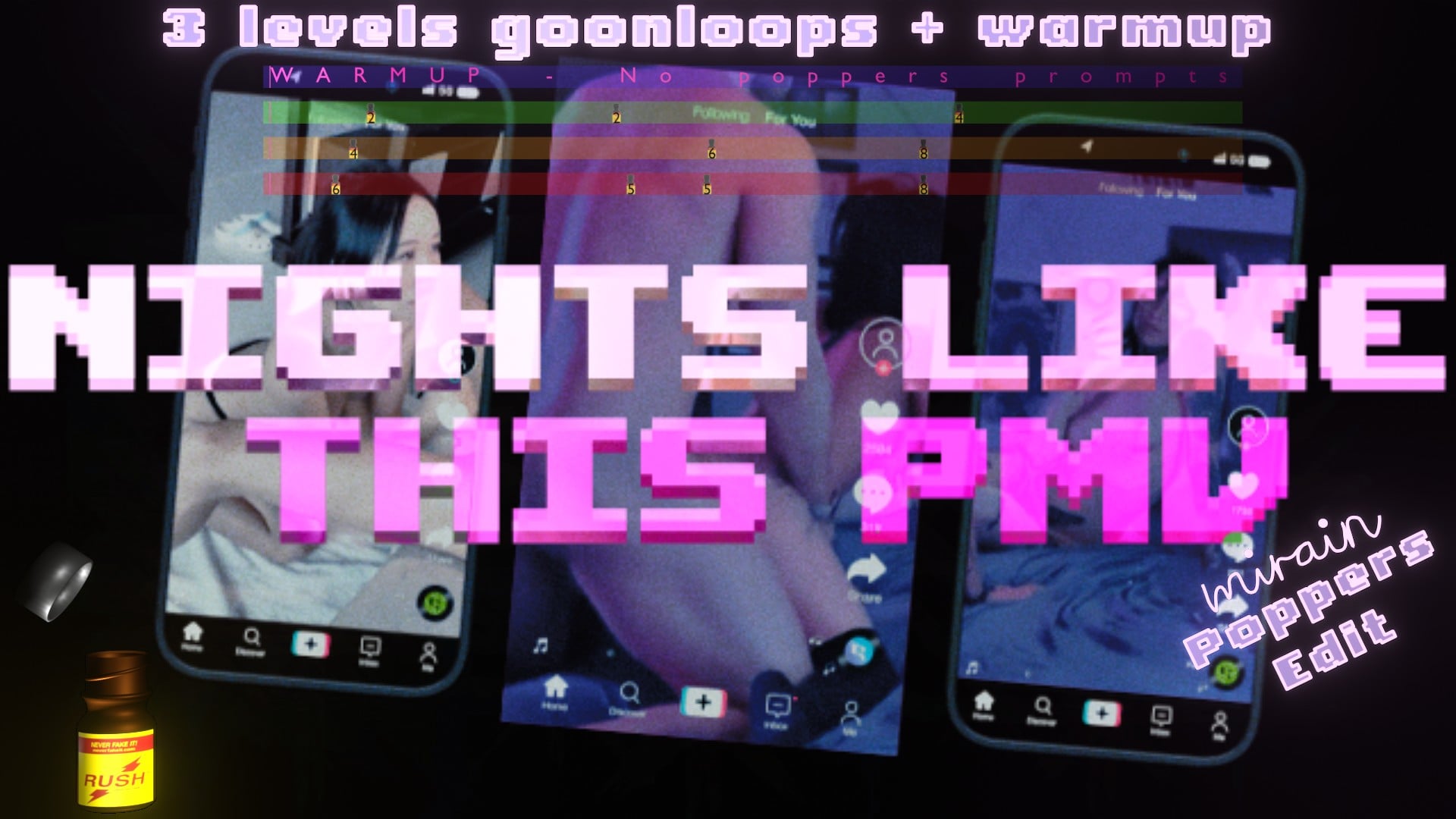 Nights Like This PMV - Poppers edit - 3 levels goonloops
