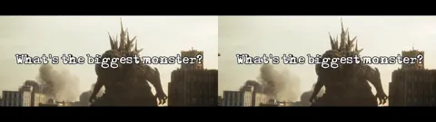 Whats The Biggest Monster - SBS VR Conversion