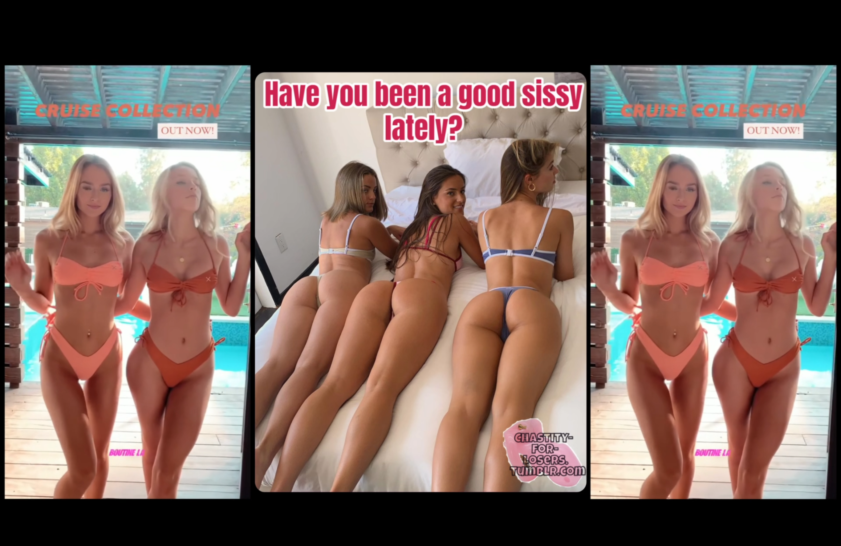 Boutinela Babes Sissy Encouragement (non-nude)