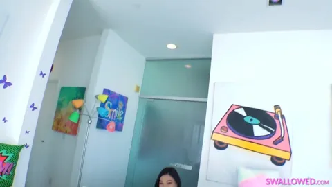 Mona Azar teaching how to suck! PMV