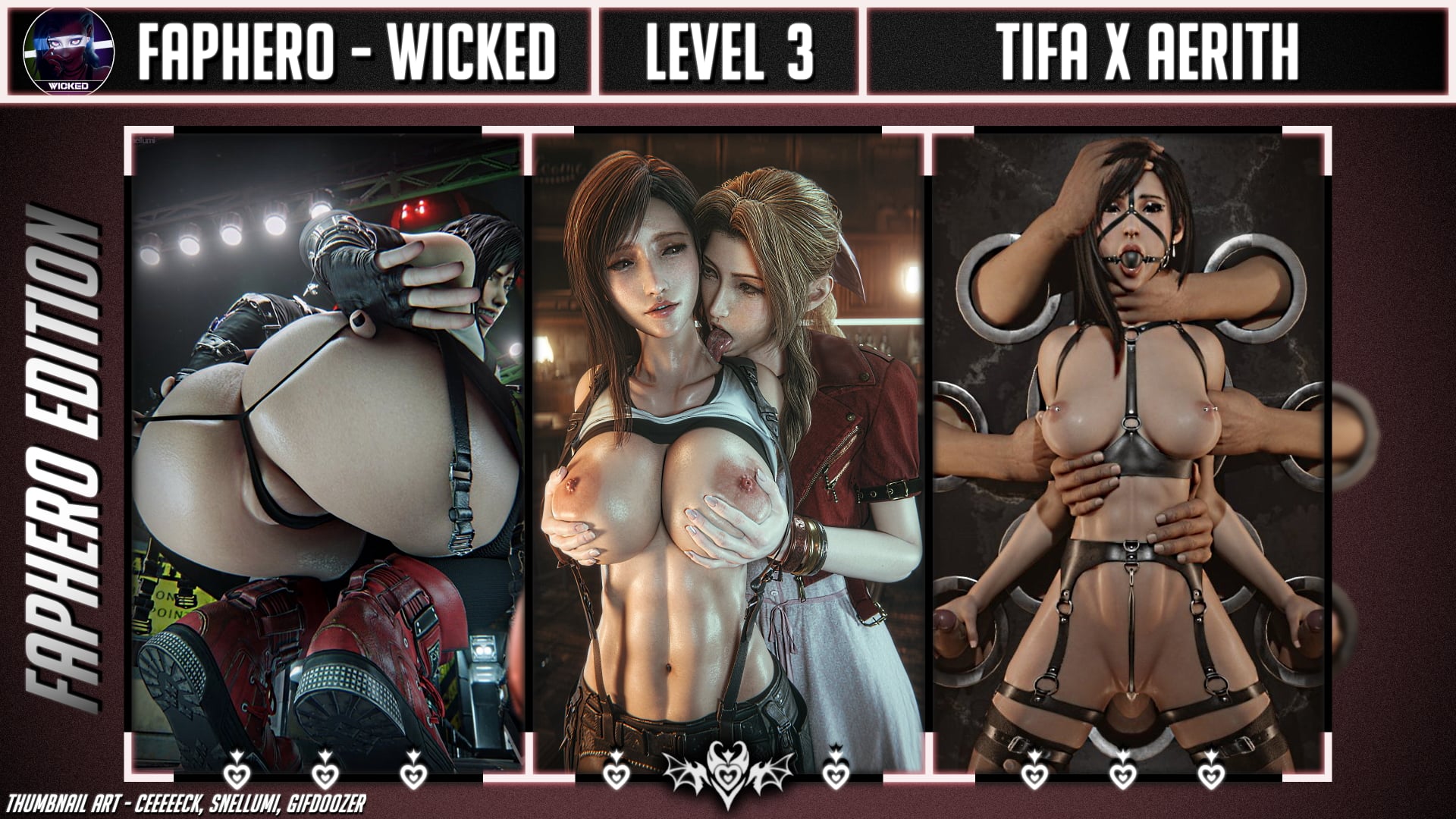 FAPHERO WICKED - Level 3 - Tifa x Aerith |FH|